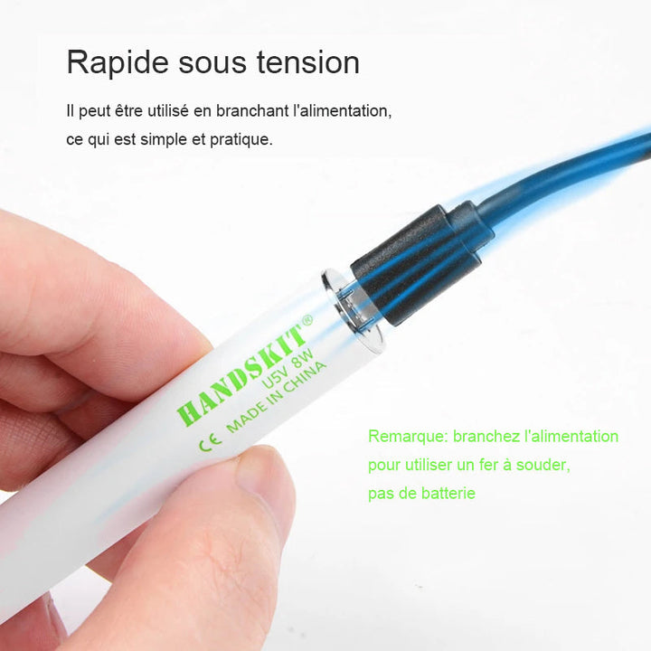 Portable Electric Loddestasjon Set Usb | Luvikno