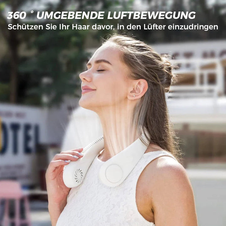 Ny bærbar nakkevifter | Luvikno