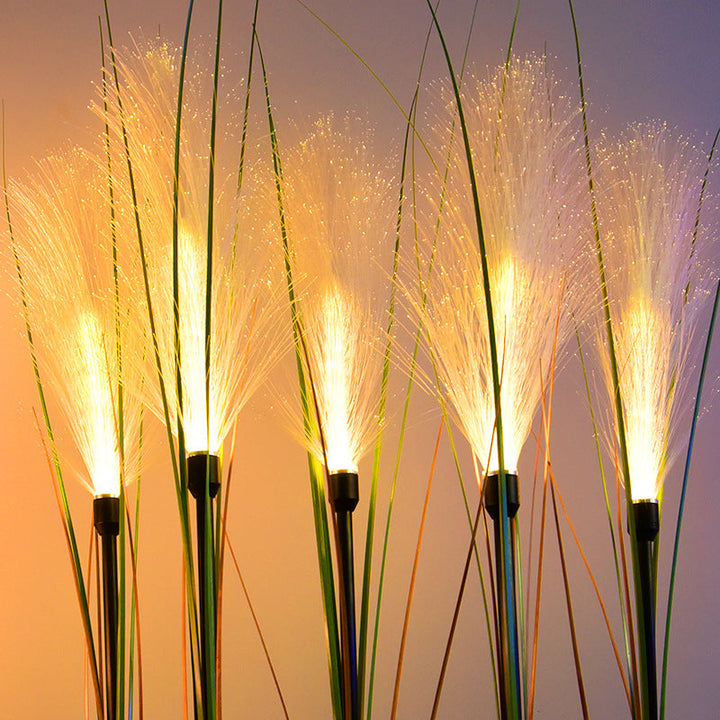 Solar Wicker Hage Lampe - Fargerik LED Hagebelysning med IP65 Vanntett Beskyttelse | Luvikno