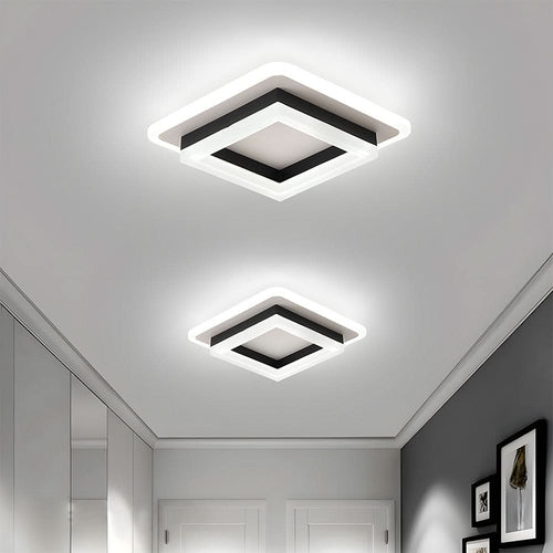Luvikno | Firkantet LED Taklampe for Moderne Interiører