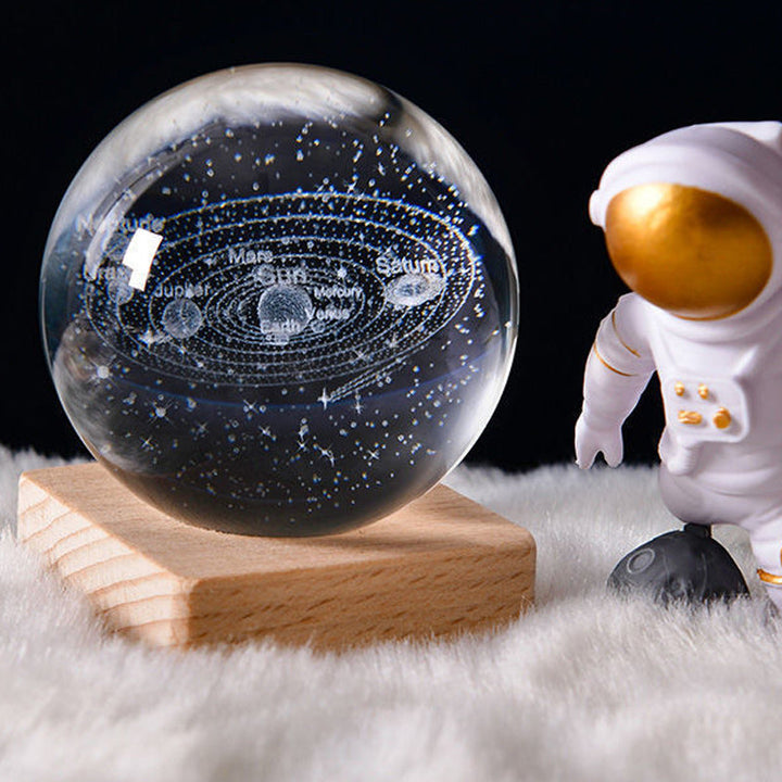 Nattlys Crystal ball 3D Galaxy | luvikno