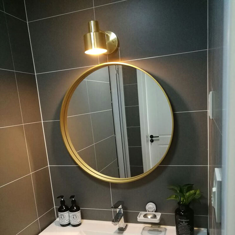 Moderne Gullvegglampe - Minimalistisk Metalldesign for Luksuriøse Interiører | Luvikno