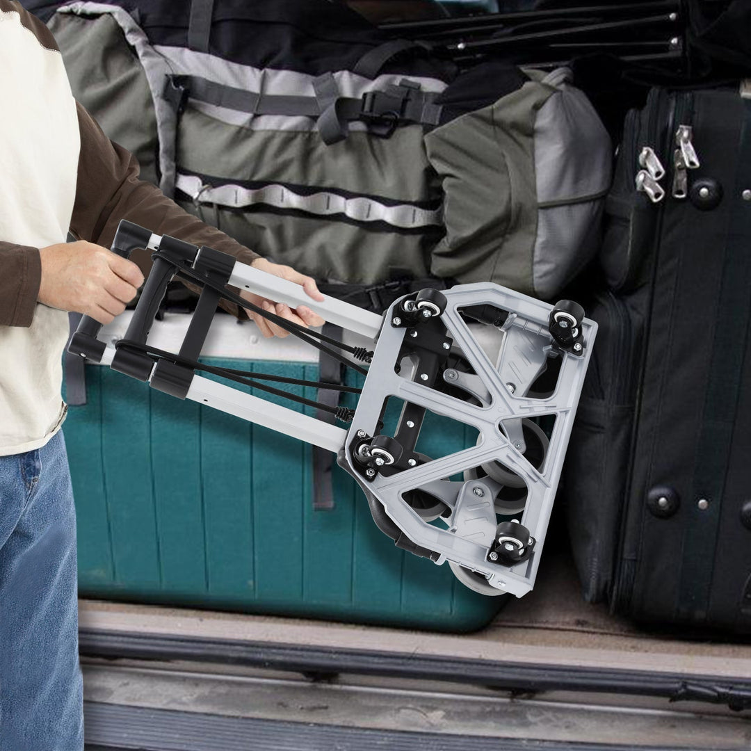 Trappetransportvogn Sammenleggbar Trappetruck opptil 75kg | Luvikno