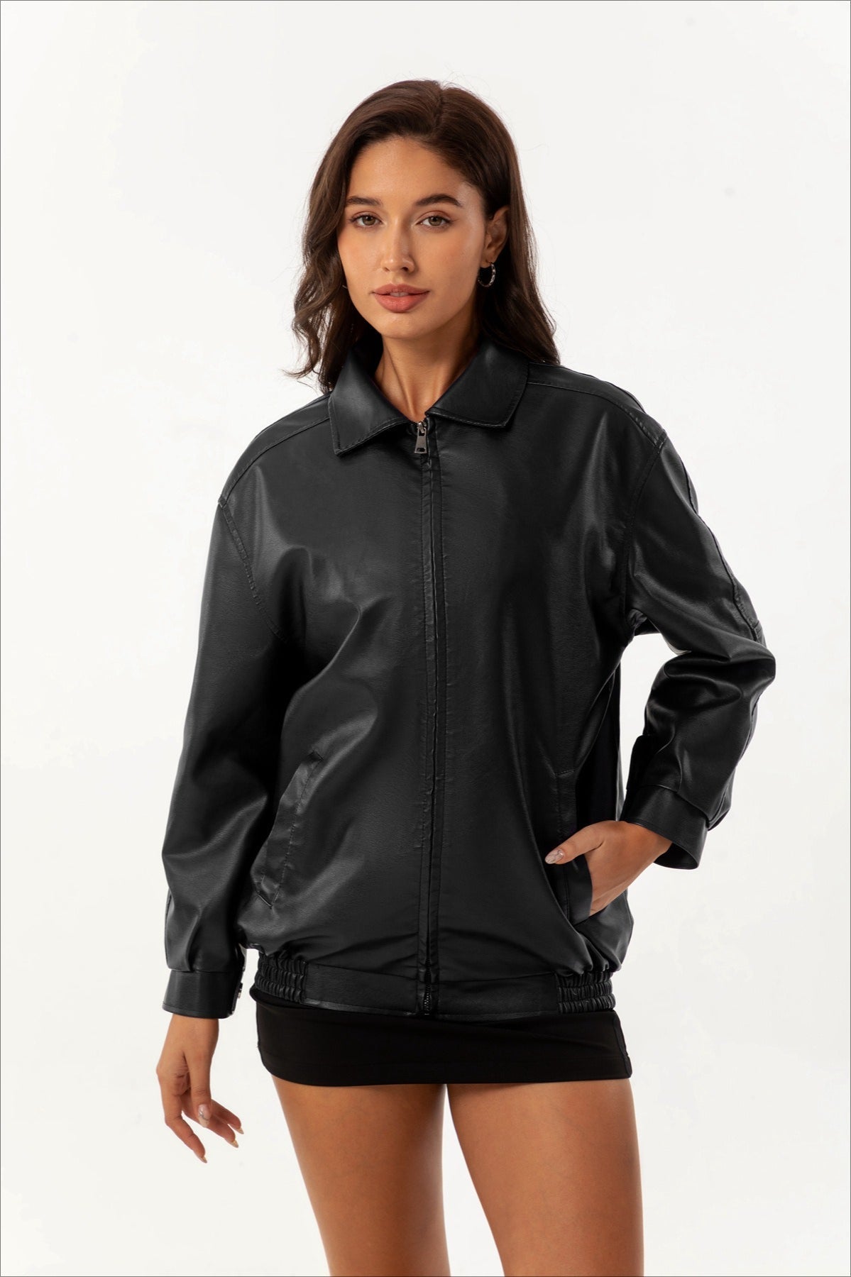 Luvik | Käänteinen nahkatakki