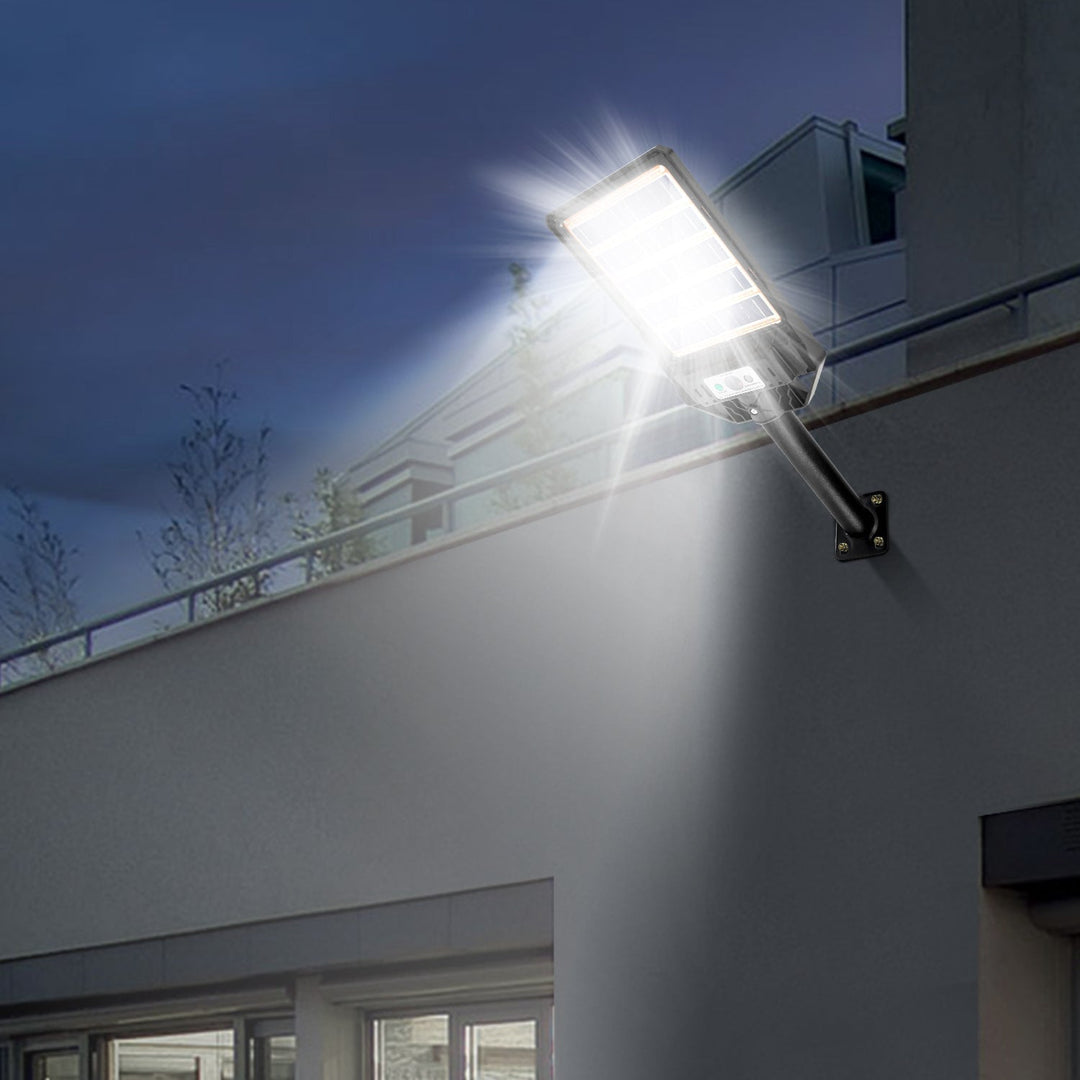 Solcellelampe gatebelysning med bevegelsessensor 300W/400W | Luvikno