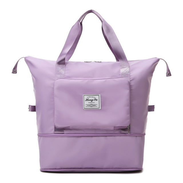 Luvikno | LuxeVoyage Elite Travel Tote | Stylish sammenleggbar bag for enkel reise