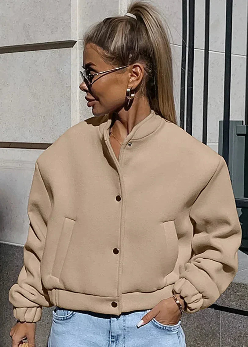 Luvik | Ylellinen villalennintakki - Khaki