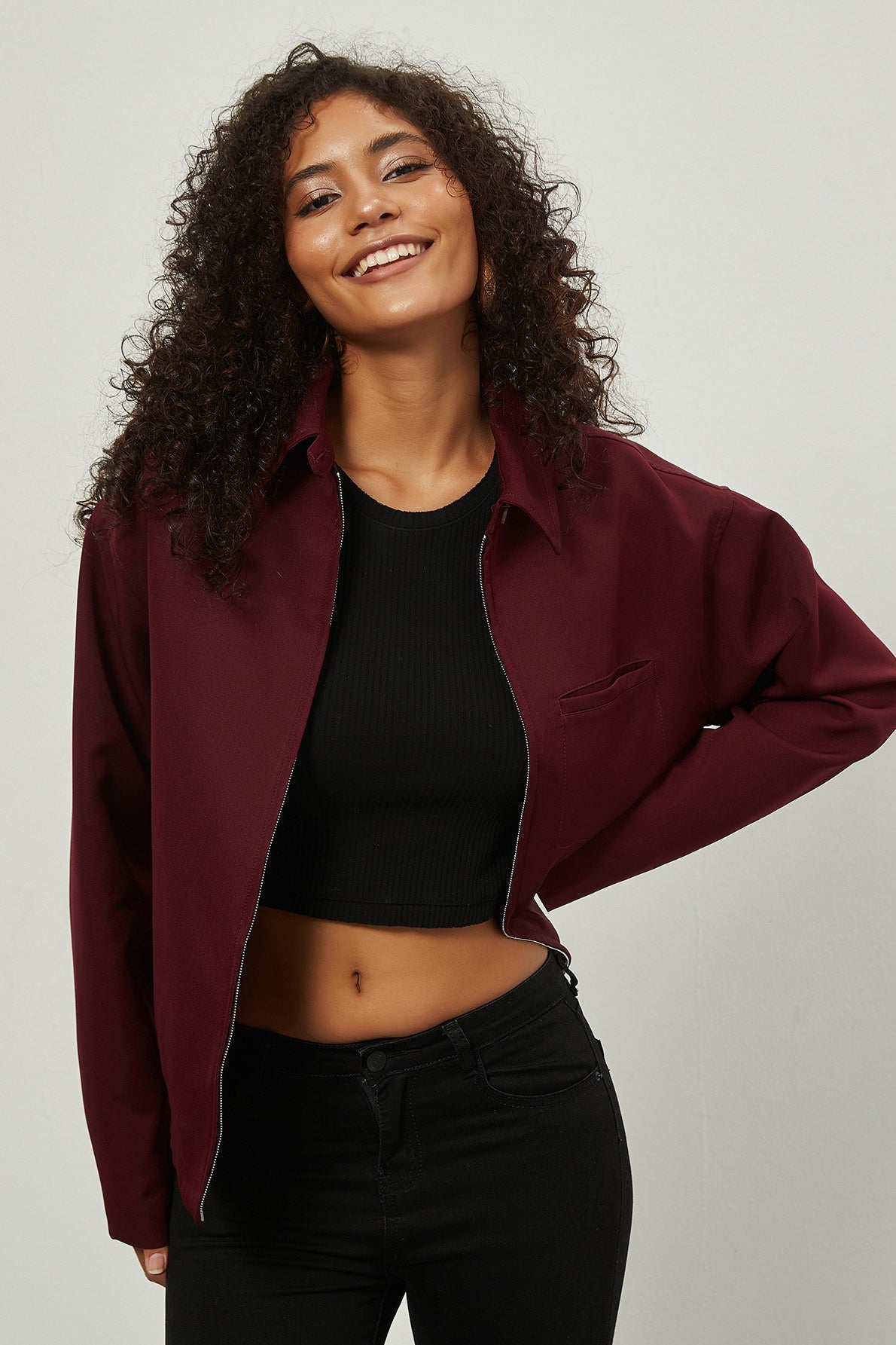 Luvik | Ylöskauluksinen Vapaa-ajan Takki