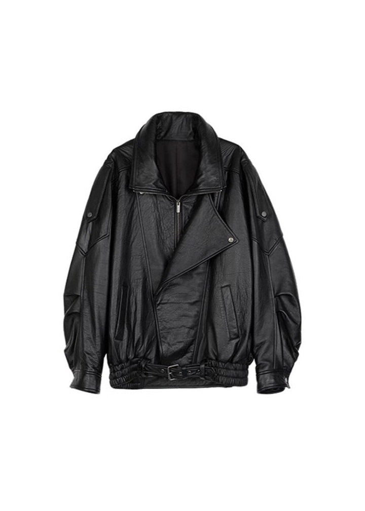 Luvik | Skinnbikerjakke – Vintage-inspirert Krav