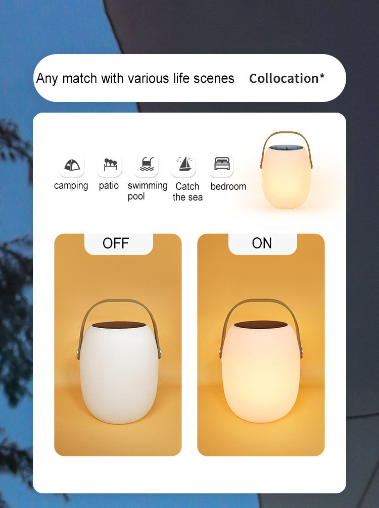 BasketGlow Solcelle Lantern | Luvikno
