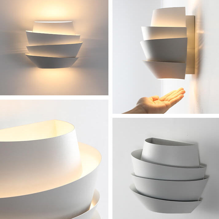 Luvikno | NordGlow Dual Light Wall Sconce – Skandinavisk Stil Jern Vegglampe for Moderne Interiører