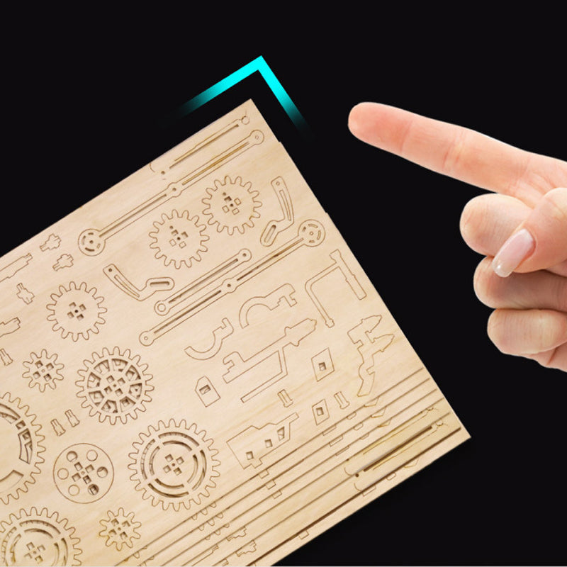 Puzzle Modell Mekanisk Laget av Tre Super | luvikno