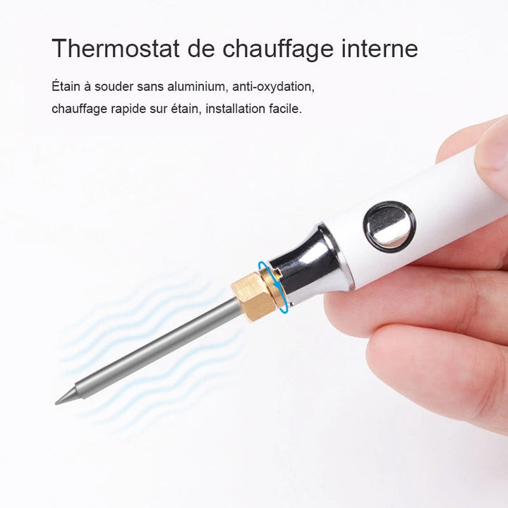 Portable Electric Loddestasjon Set Usb | Luvikno