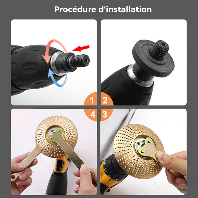 Stangforbindelser for vinkelsliper for elektrisk drill | Luvikno