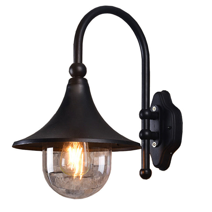 Retro Minimalist Trompet Vanntett 1-Lys Vegglampe | Luvikno