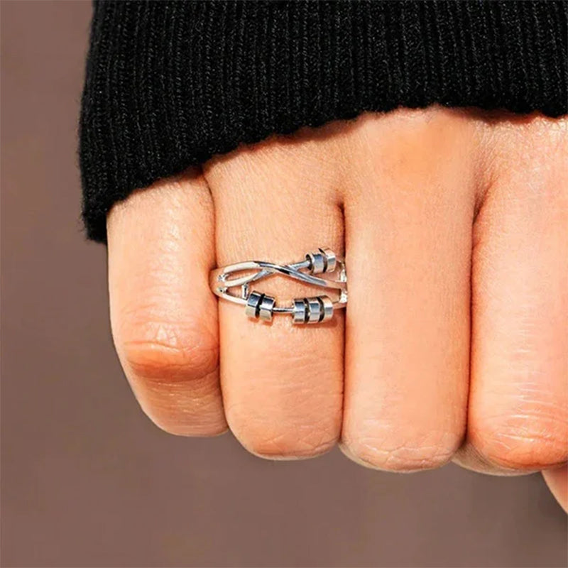 Angstlindrende Fidget Ring Luvikno