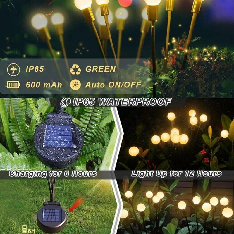 Luvikno | Glow Magic Lights — Skap umiddelbart din avslappende hagesky full av varmt, flytende lys