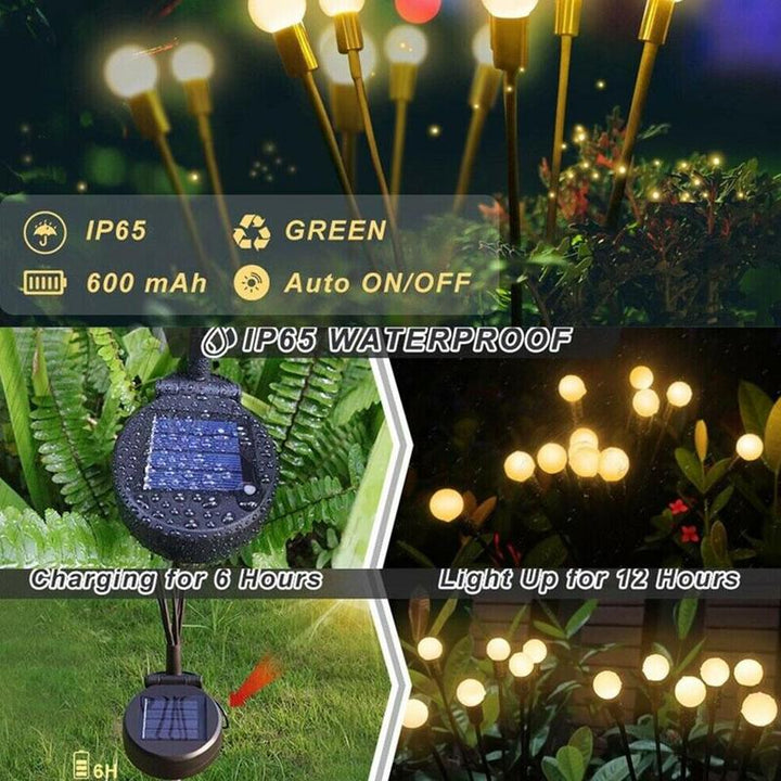 Luvikno | Glow Magic Lights — Skap umiddelbart din avslappende hagesky full av varmt, flytende lys
