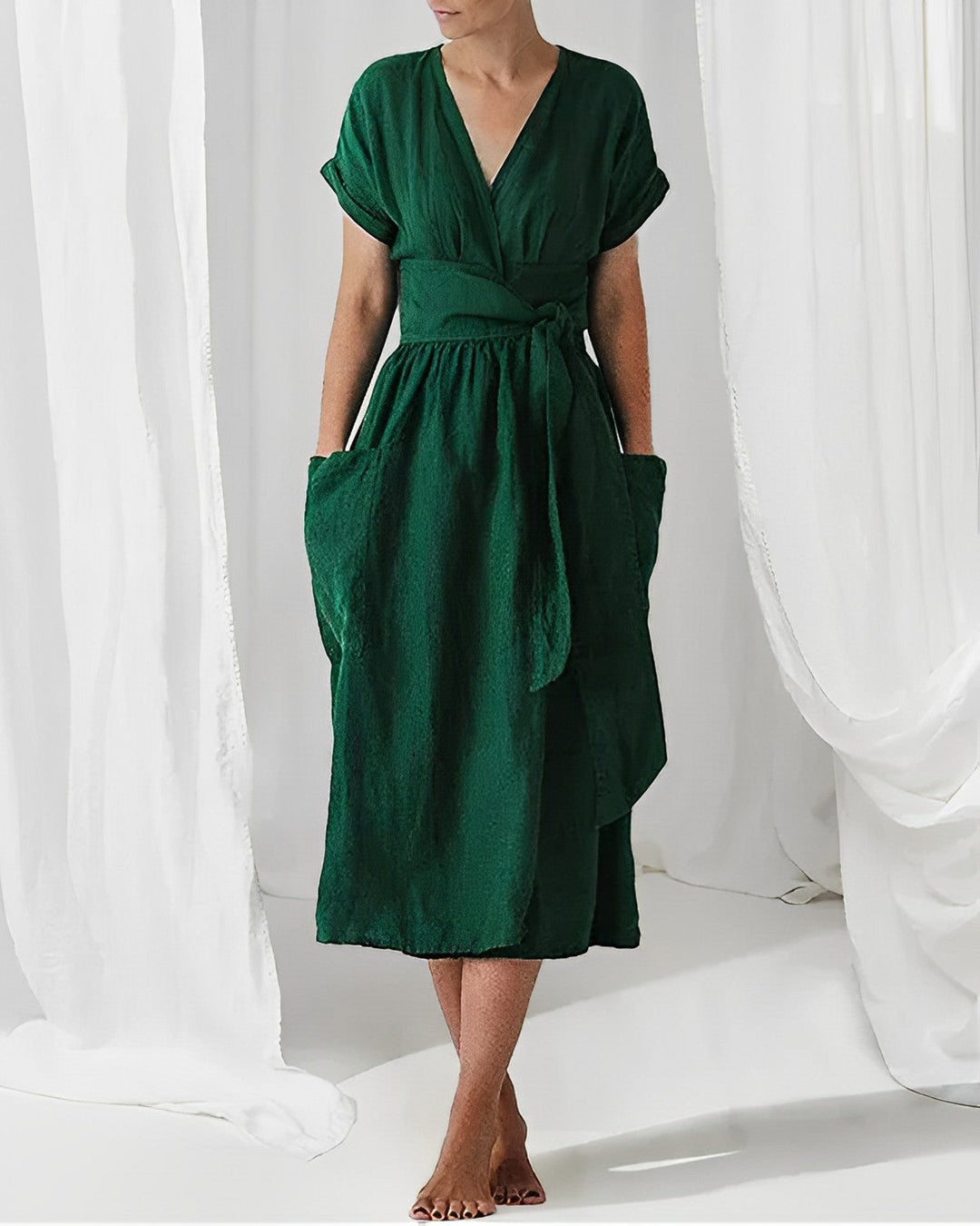 Luvik | Elegant pellavamekko