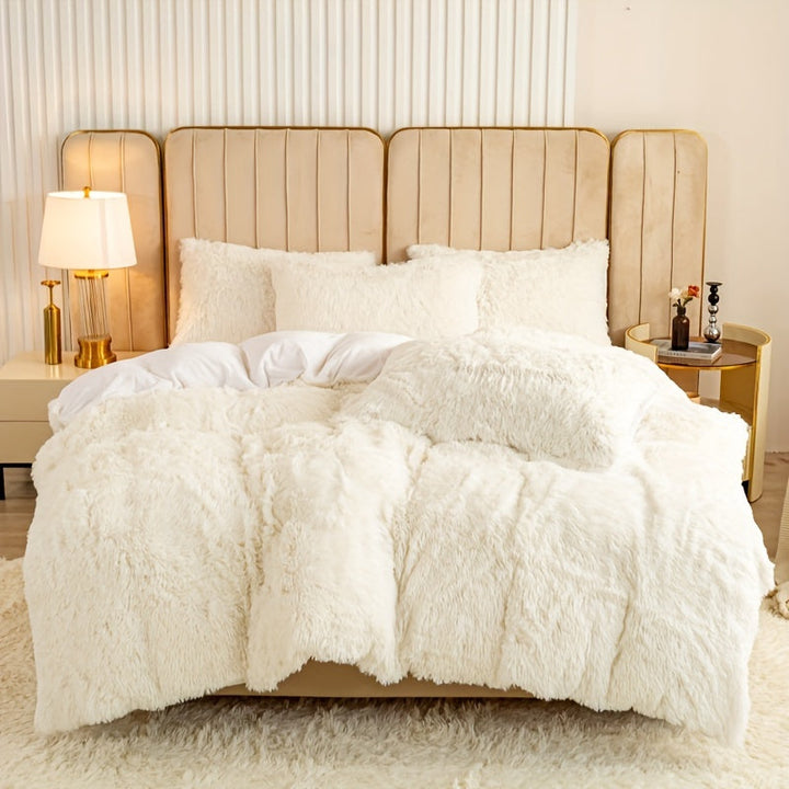 Luvikno | Ultra Soft Plush Duvet Cover Set with Zipper - Luksus & Komfort