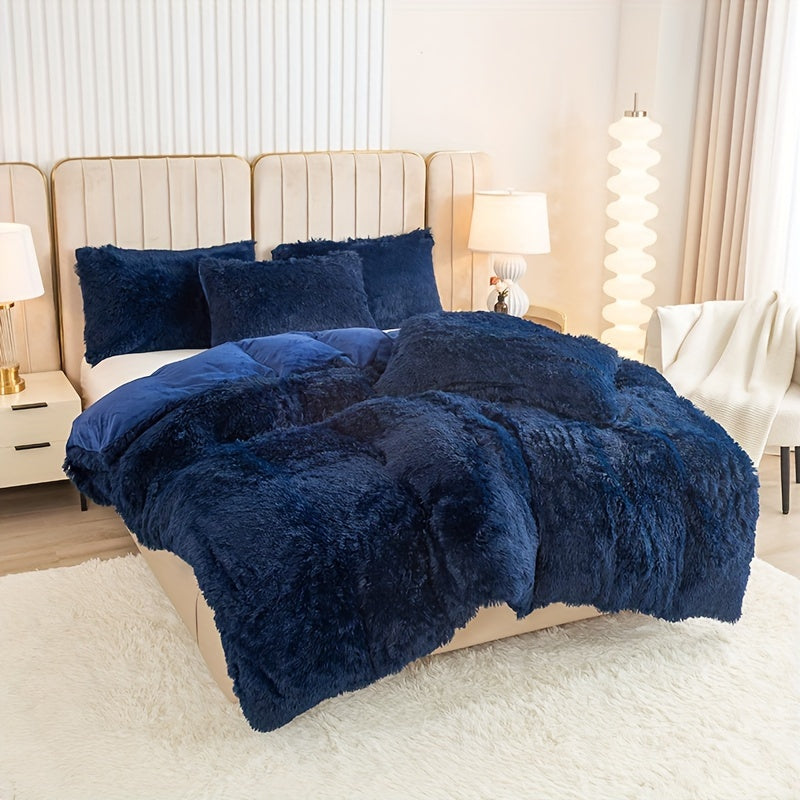 Luvikno | Ultra Soft Plush Duvet Cover Set with Zipper - Luksus & Komfort