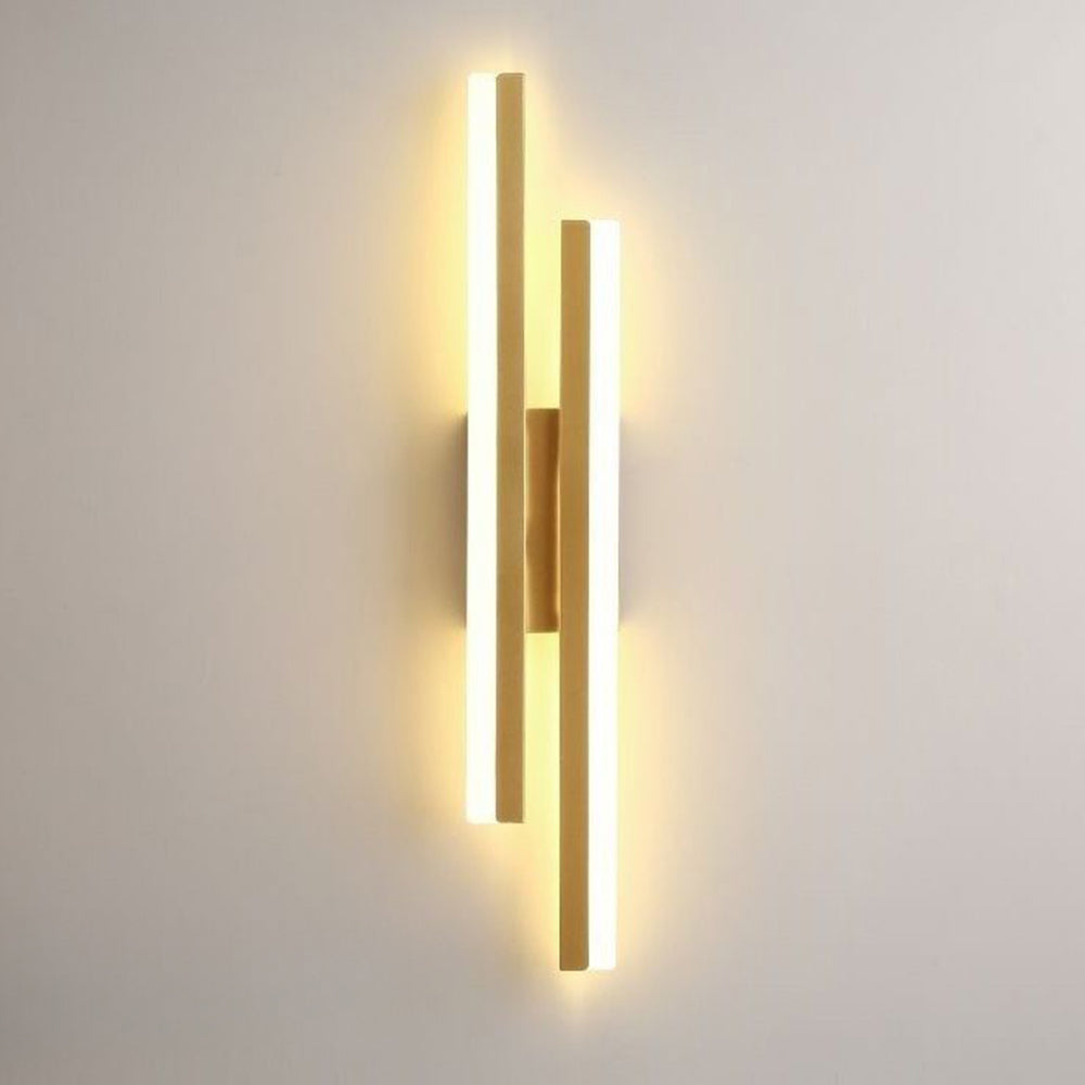 LED Vegglampe Akryl Metall Vegglampe Belysningsarmatur Luvikno