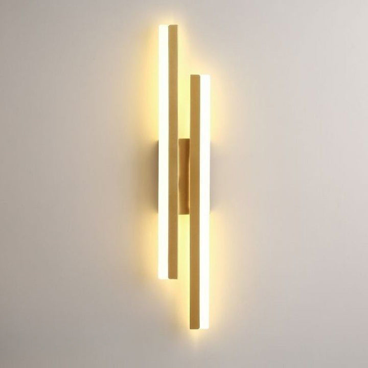 LED Vegglampe Akryl Metall Vegglampe Belysningsarmatur Luvikno