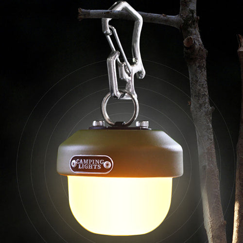 Moderne Kreativ Vannavstøtende Orb Metall PC LED Camping Utendørs Lys For Utendørs Patio | Luvikno
