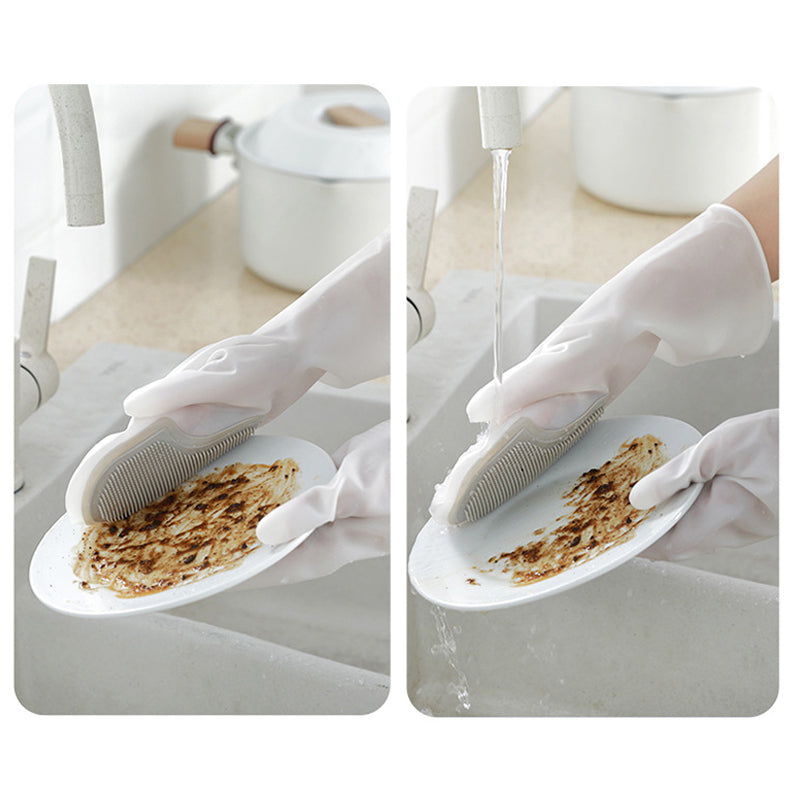 Silicon Skål Skrubbhansker | Luvikno
