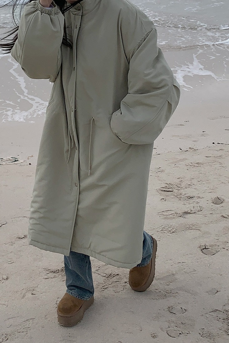 Luvik | Fit Lang Puffer-jakke