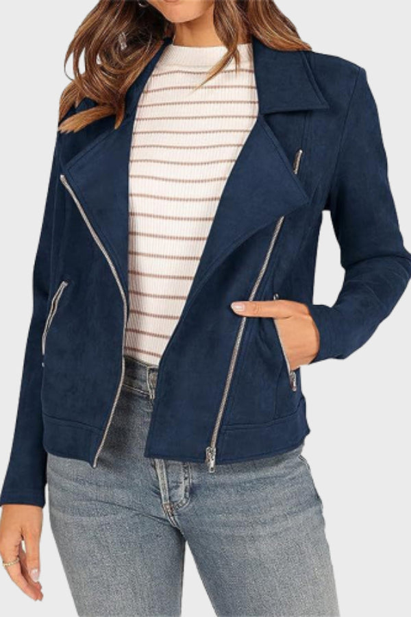 Luvik | Nukka Cropped Bikerjakke