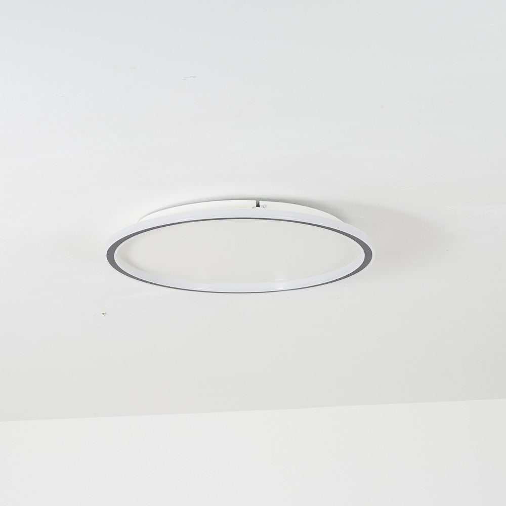 LunaNova - Moderne LED Taklampe Metall/Akryl for Stue og Soverom, Svart/Hvit Design | Luvikno