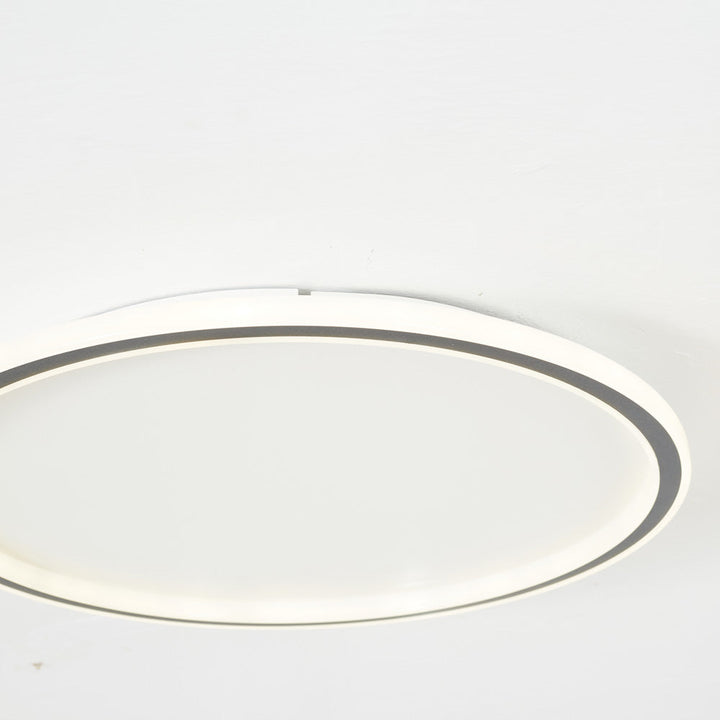 LunaNova - Moderne LED Taklampe Metall/Akryl for Stue og Soverom, Svart/Hvit Design | Luvikno