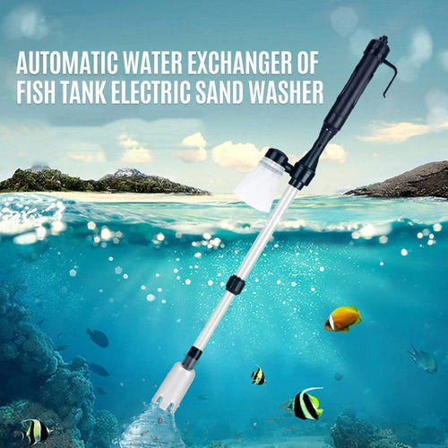 Automatisk vannbytter av fisketank elektrisk sandvasker | Luvikno