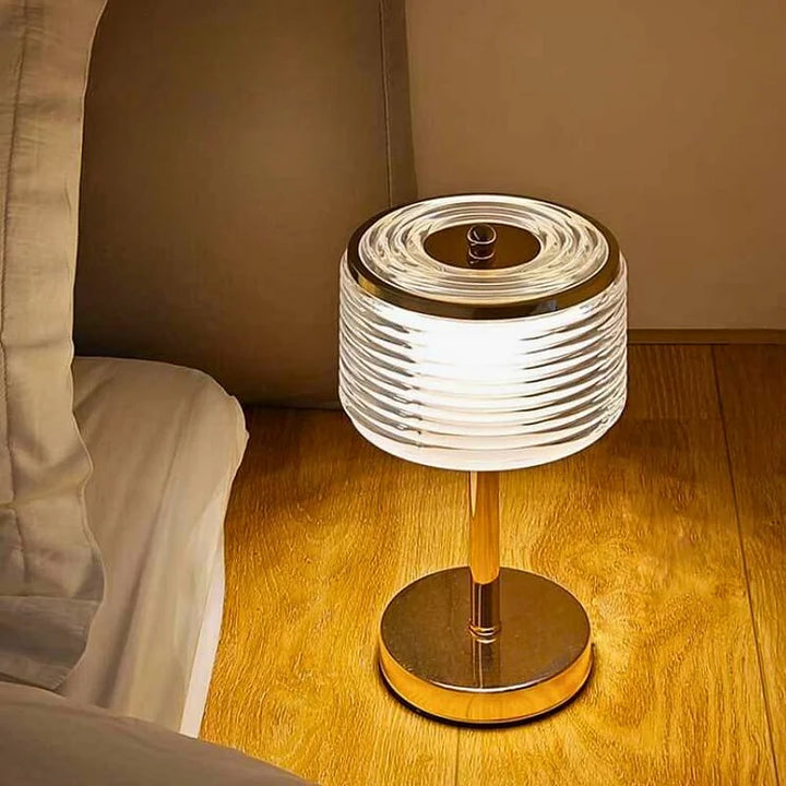 Luvikno | GlowRing Lys - Moderne Ringformet LED Bordlampe