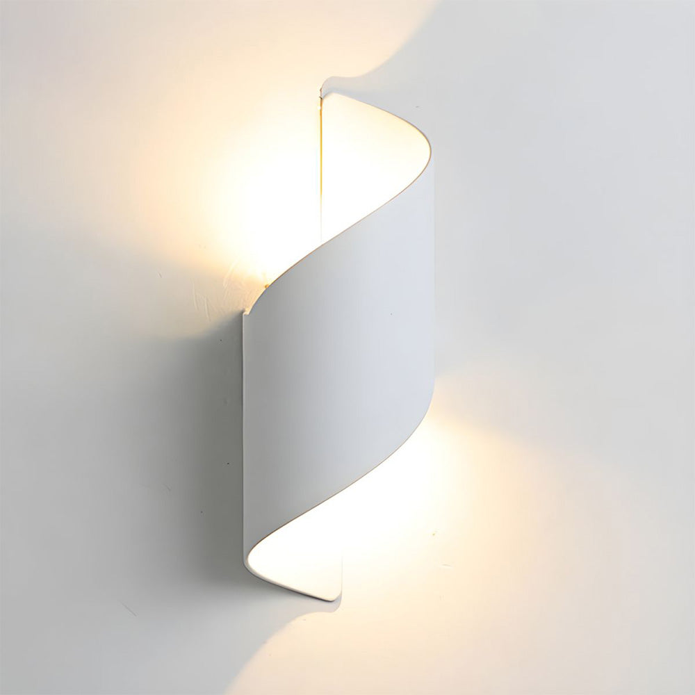 LED Vegglampe med minimalistisk aluminiumsdesign Luvikno