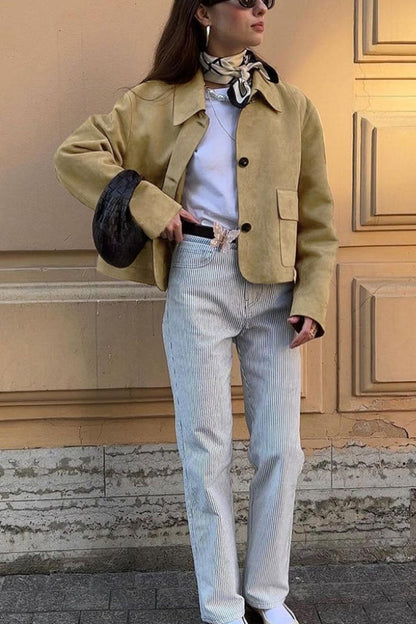 Luvik | Nubuck-muoti takki