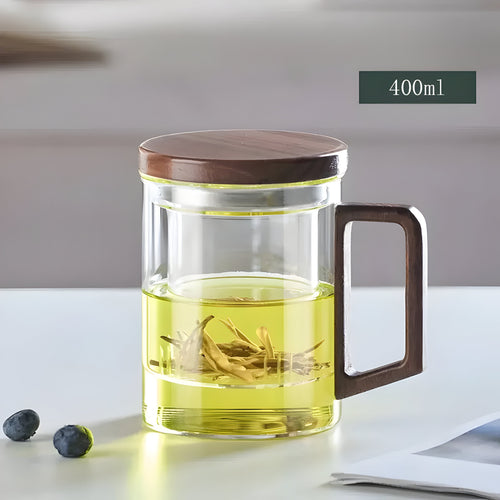 ArtisanBrew-kopp – Varmeresistent glass te kopp | Luvikno