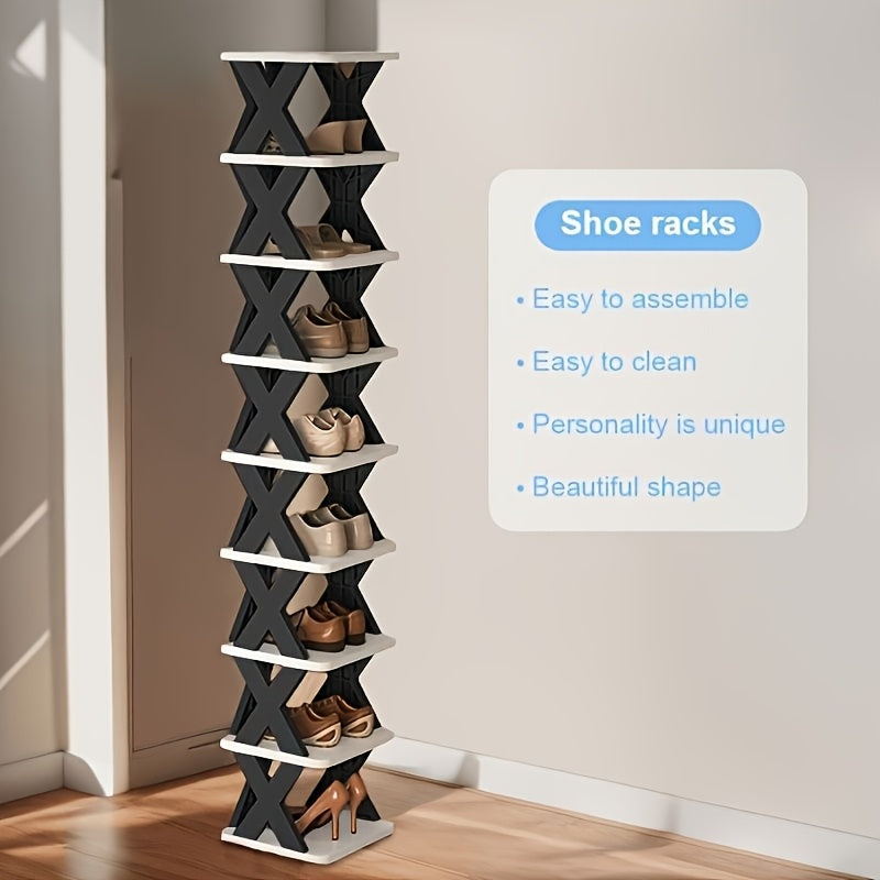 Narrow Shoe Rack Tower | Luvikno