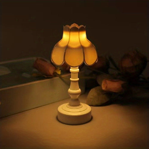 LumiDeco - Retro LED Mini Bordlampe for Hjem Luvikno