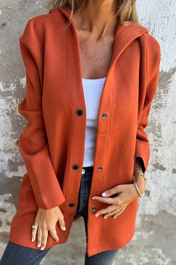 Luvik | Veste de loisirs avec boutons et capuche