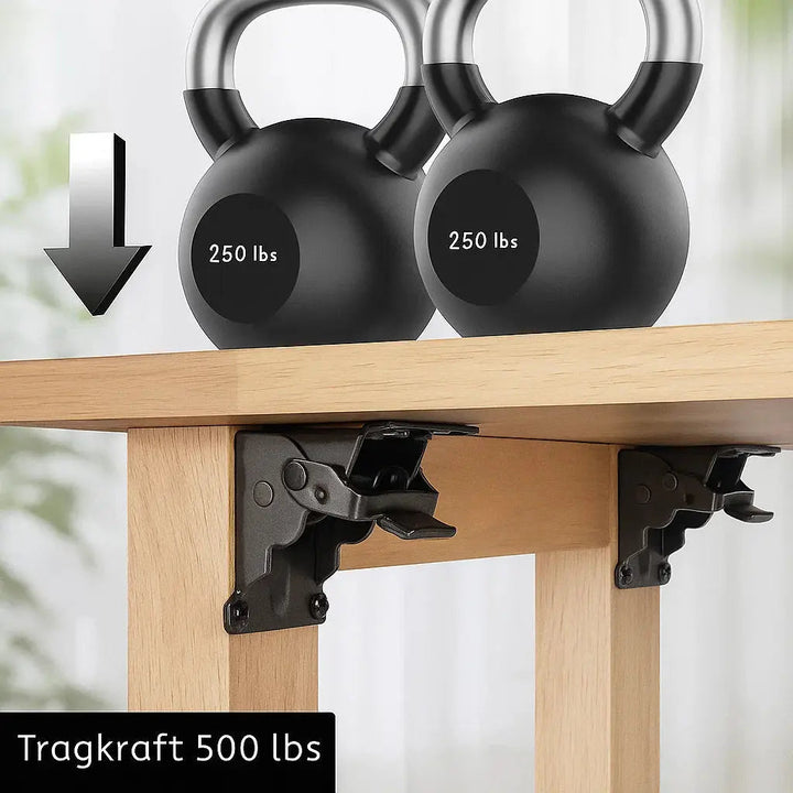 Luvikno | Ultrakraft Foldseng — Så sikker at bordet ditt aldri vingler igjen, uansett hvor tung lasten er!