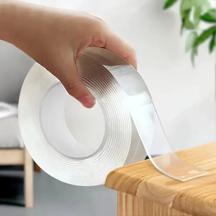 Luvikno | GripForce Tape — Usynlig hold som holder hjemmet ditt organisert og rent uten stress!