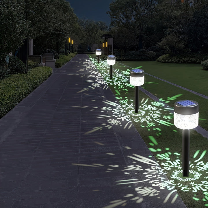 SolarGlow Set – Energiøkonomisk Hagebelysning for Utebruk | Luvikno