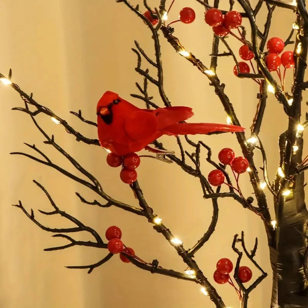 BirdPine Classic – Det lyse vintage juletreet fullt av nostalgi Luvikno