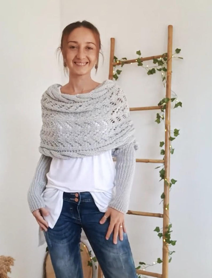 Luvik | Komfortabel strikket skjerf