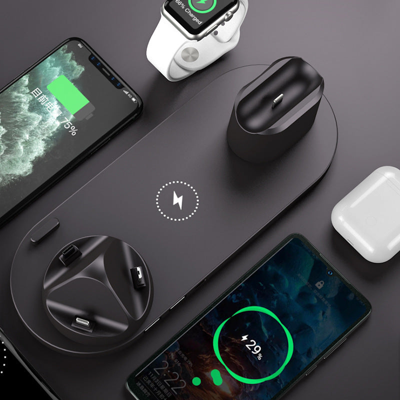 6-i-1 Hurtigladestasjon for iPhone og Uhr | Luvikno