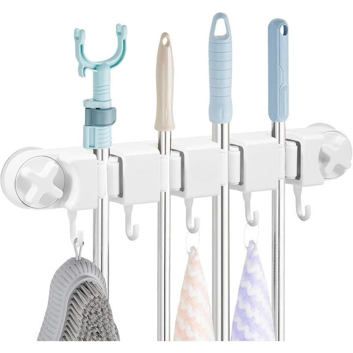 Vacuum Mop Holder Rack Luvikno