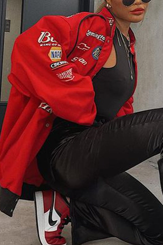 Luvik | Punainen Tulostus Vetoketjujakku