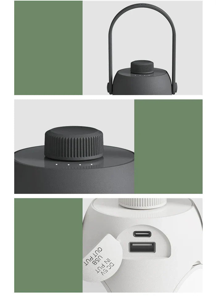 Bærbar LED-lampe for eventyr Luvikno